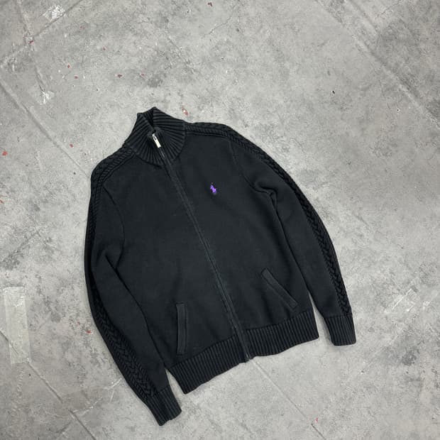 랄프 로렌 니트 집업