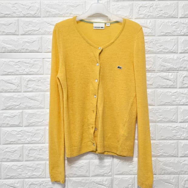 택포) 라코스테 여성 가디건 L