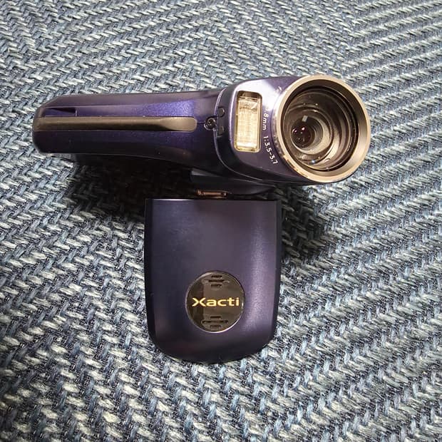 산요 작티 VPC-C4 빈티지 디지털캠코더