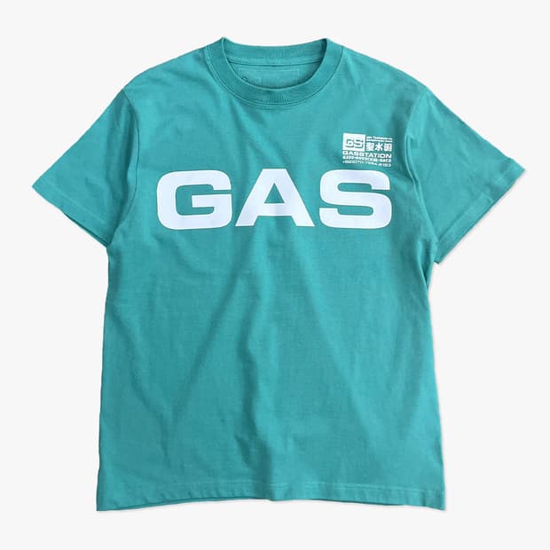 GAS STATION T Shirt_002 - Hazy Green