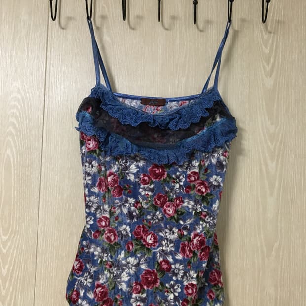 빈티지 나시 벨벳