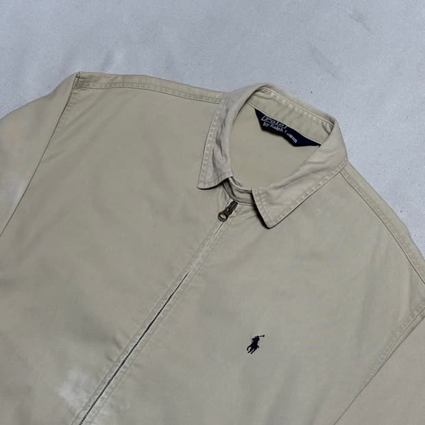 90 폴로랄프로렌 아이보리 스윙톱 자켓