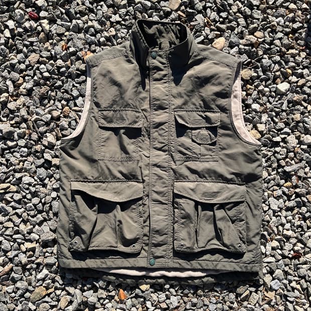 에디바우어 빈티지 아웃도어 베스트 (실측확인)