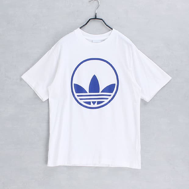 adidas _ crew neck print tee S5096