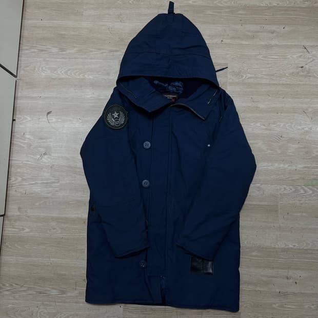 쇼트 USA 밀리터리 N3B 개파카 야상점퍼 [네이비] S/90