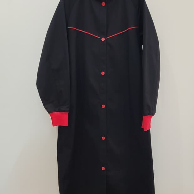 캘빈클라인 레드 포인트 블랙 롱자켓  여성용 44~55