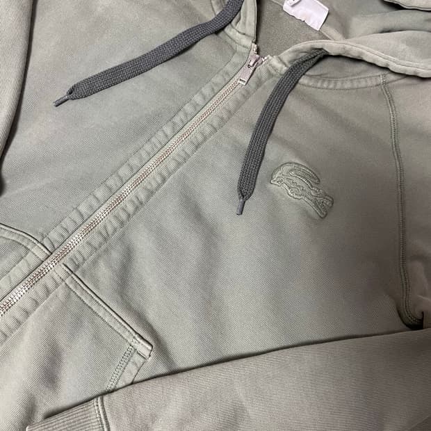 라코스테 카키 져지