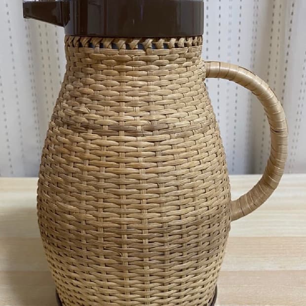 [정품] 새상품) 조지루시 라탄 보온병 1.01L 물병 주전자