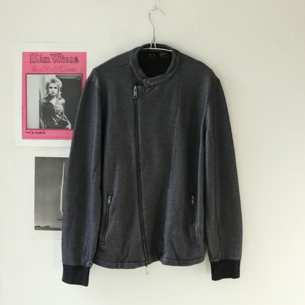 아르마니 익스체인지 바이커 자켓 