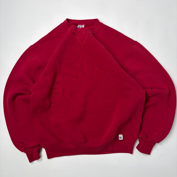90s Russell Sweatshirt (red)