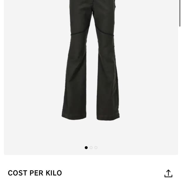 (구매) 코스트퍼킬로 부츠컷 팬츠 그린