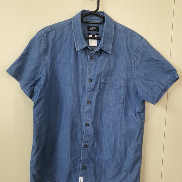 A.P.C. 데님 셔츠 블루 L