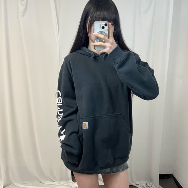Carhartt black hoodie 