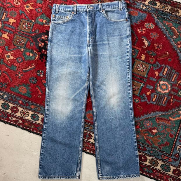 90’s USA 빈티지 리바이스 517 오렌지탭 부츠컷 리바이스 청바지