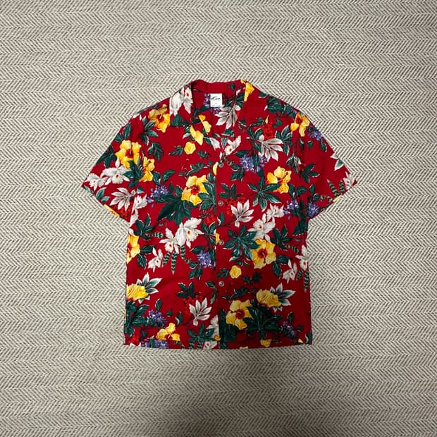 VINTAGE usa made hawaiian shirt