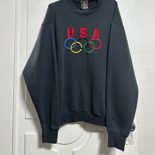 USA 올림픽 오륜기 맨투맨