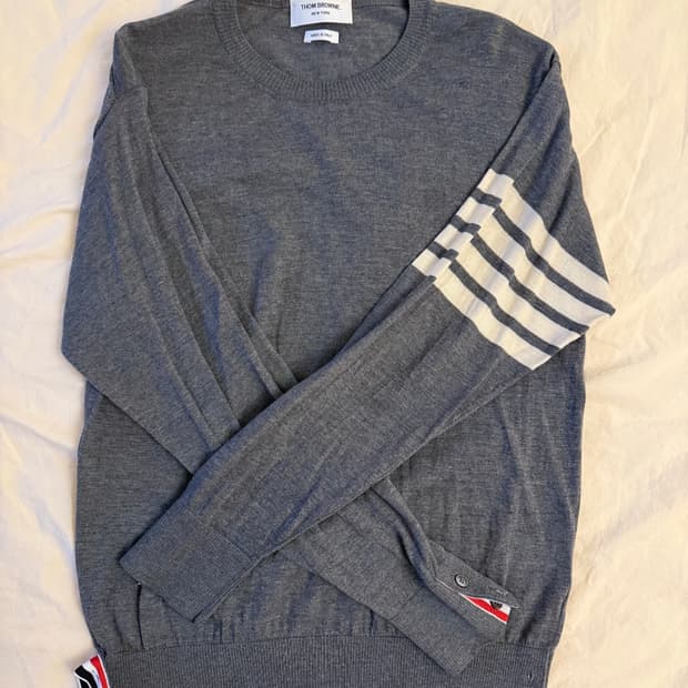 톰브라운 남성니트