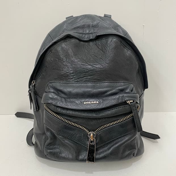DIESEL 레더 백팩
