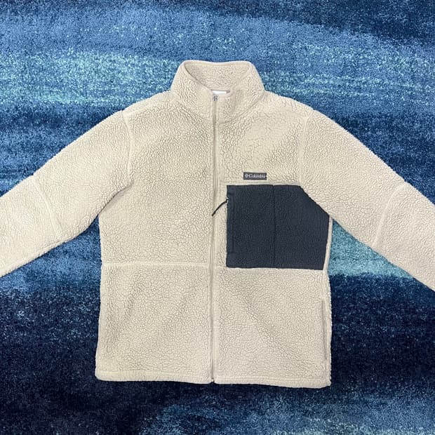 콜롬비아 후리스 베이지 남(XL)