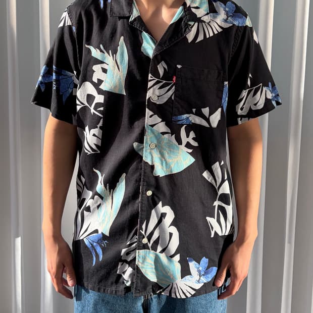 [M-L]리바이스 Levi's 하와이안 셔츠