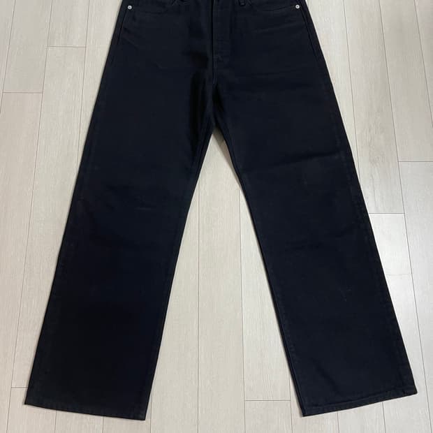 우드비 5p 스트레이트 블랙 L