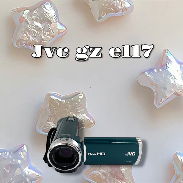 희귀컬러 / 입문자 추천 / Jvc gz e117 빈티지 캠코더