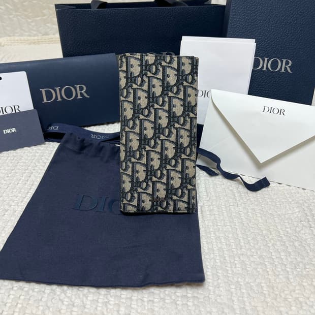 (초풀구성) 디올 오블리크 장지갑