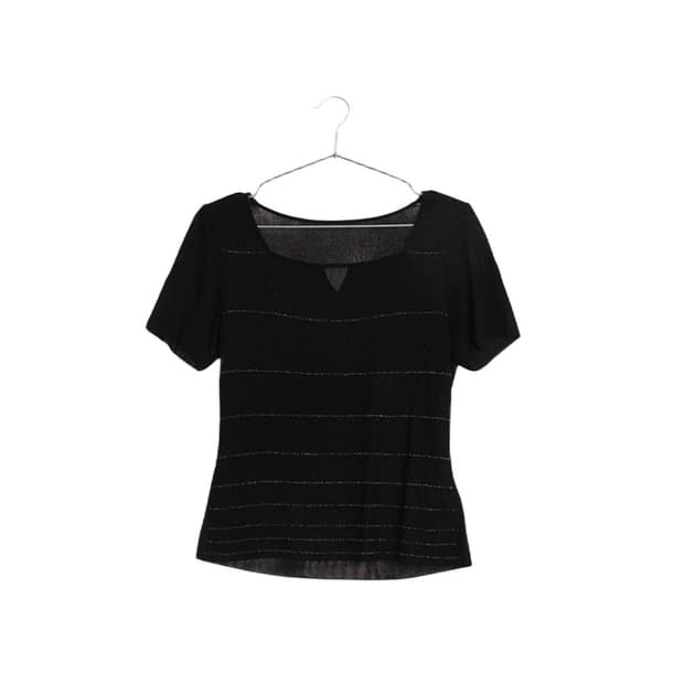 KARL LAGERFELD 빈티지 반팔 니트 상의