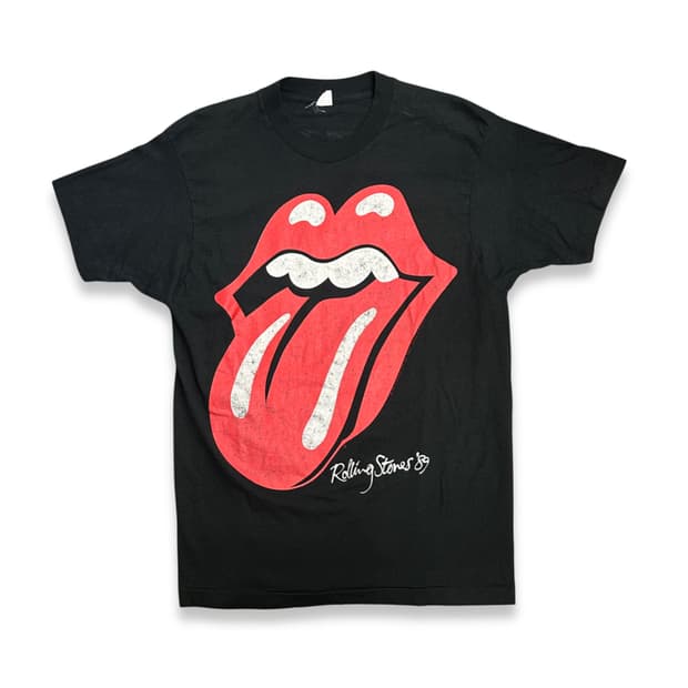 1989‘ Rolling Stones 북미 투어 티셔츠 L