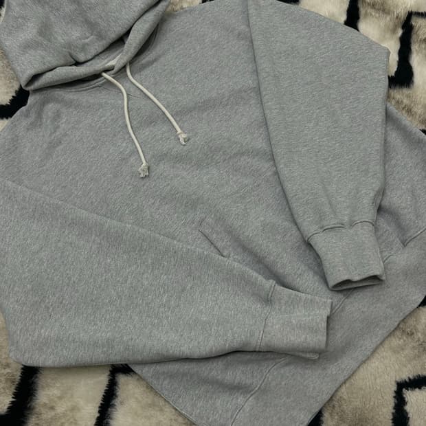 [XL]아웃스탠딩 리버스 헤비 후드/그레이