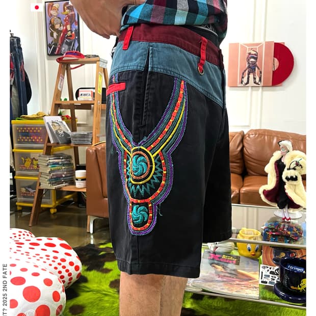 ALDIES アールディーズ Embroidery Half Pants