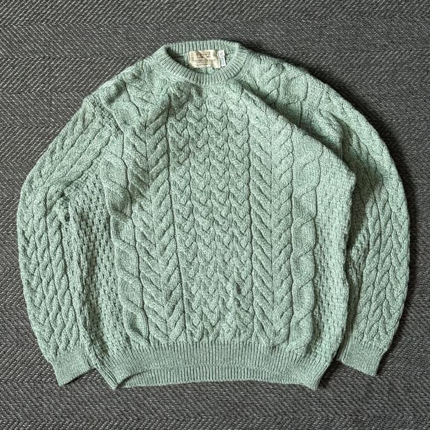 ARAN SWEATER MARKET 아일랜드 울 피셔맨 스웨터 (105)