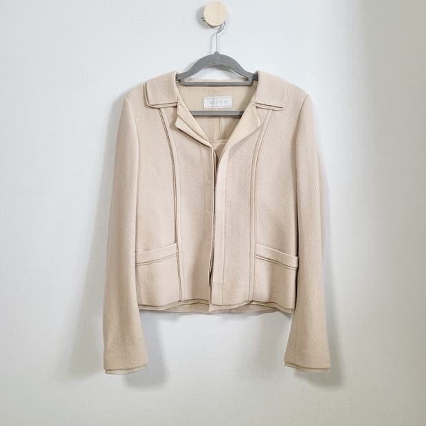 한섬 MINE 마인 울98% 자켓 (55) 안 덥고 무겁지 않음/상태최상