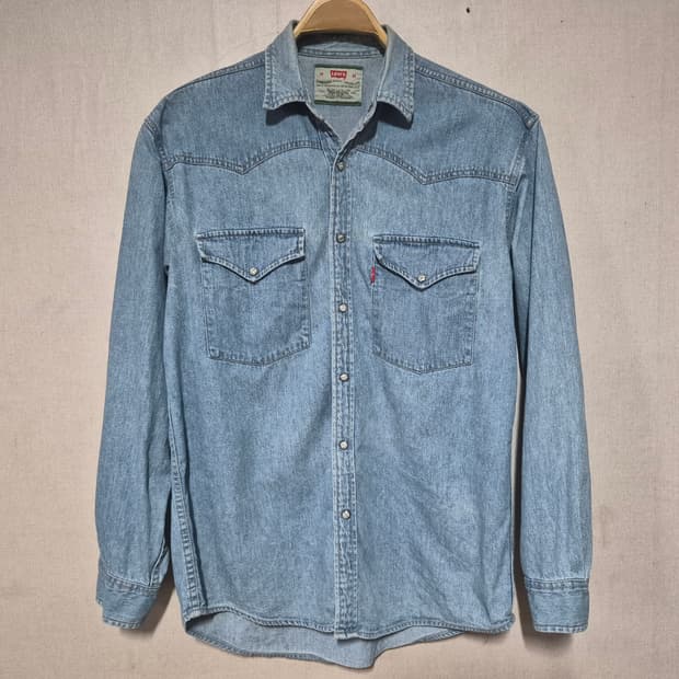 리바이스 90 웨스턴 데님 셔츠 (M)