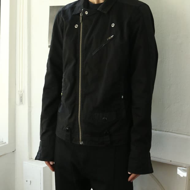 디젤 블랙 바이커 자켓