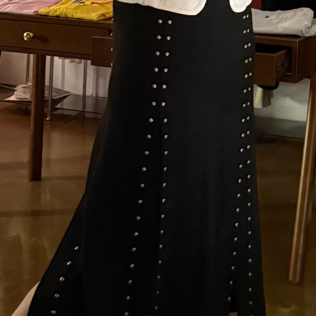 Maje 블랙 롱치마 S