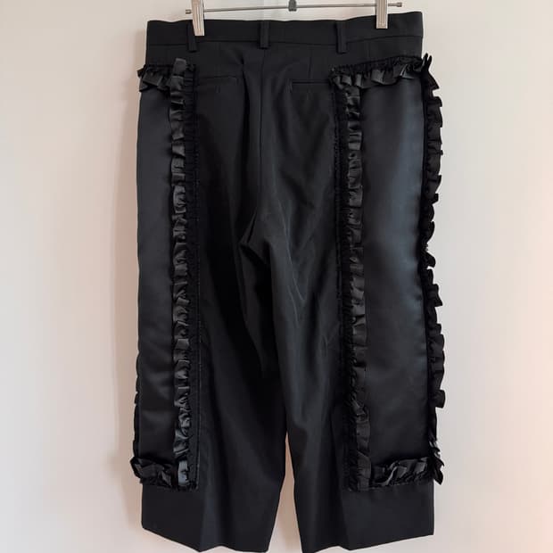 Comme des garcons 사이드프릴팬츠