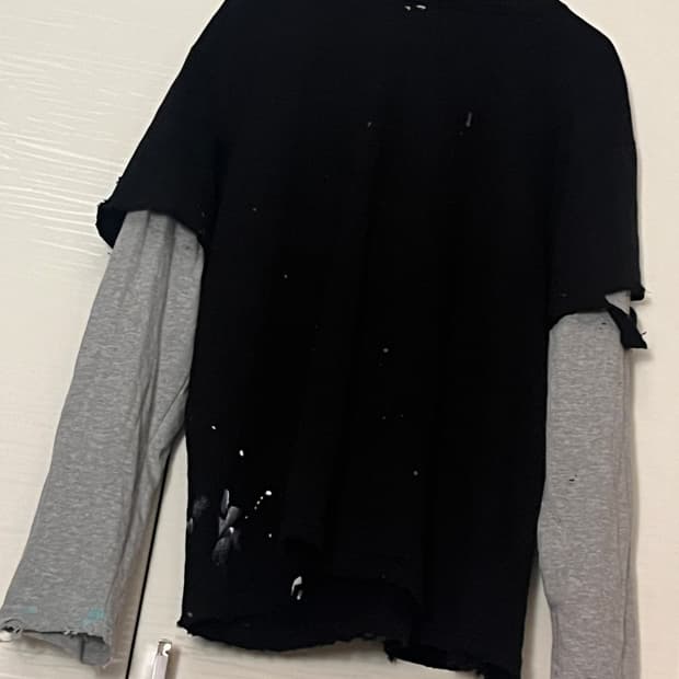 빈티지 레이어드 후드