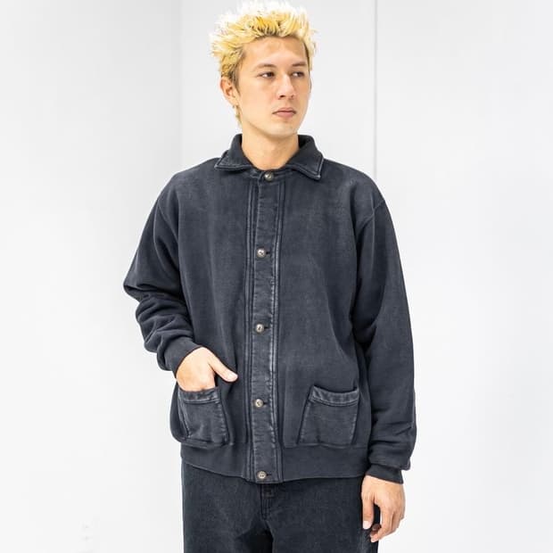 [2]아프레쎄 A.PRESSE 25AW 빈티지 스웻 가디건