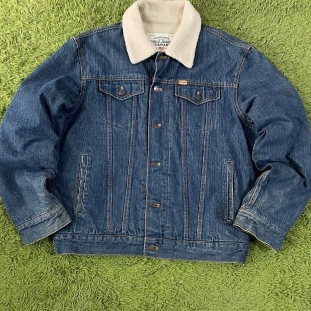 POLO 폴로진스 쉐르파 데님 자켓 100/L