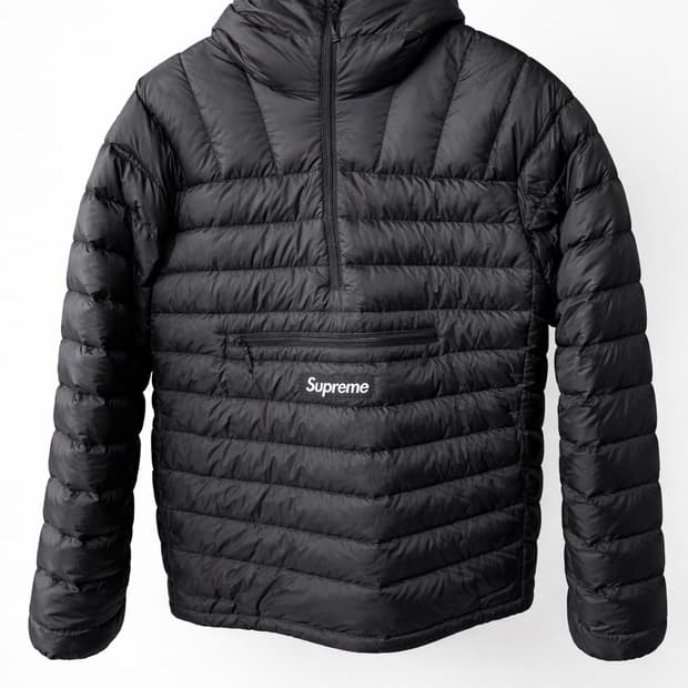 24FW)슈프림 마이크로 다운 하프 집 후드 패딩 슈프림패딩