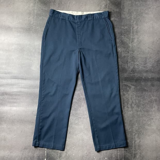 DICKIES 1990s 디키즈874 네이비 워크 팬츠 A00946