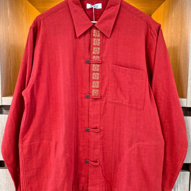 RADIALL Oriental 
Linen Shirt [XL]