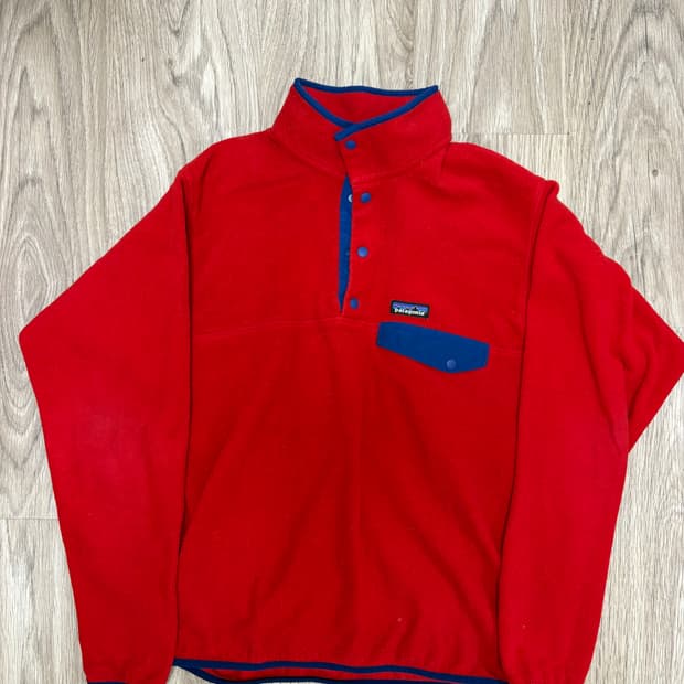 파타고니아 10s 신칠라 레드 m사이즈