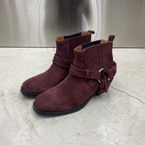 디젤 스웨이드 앵클 부츠