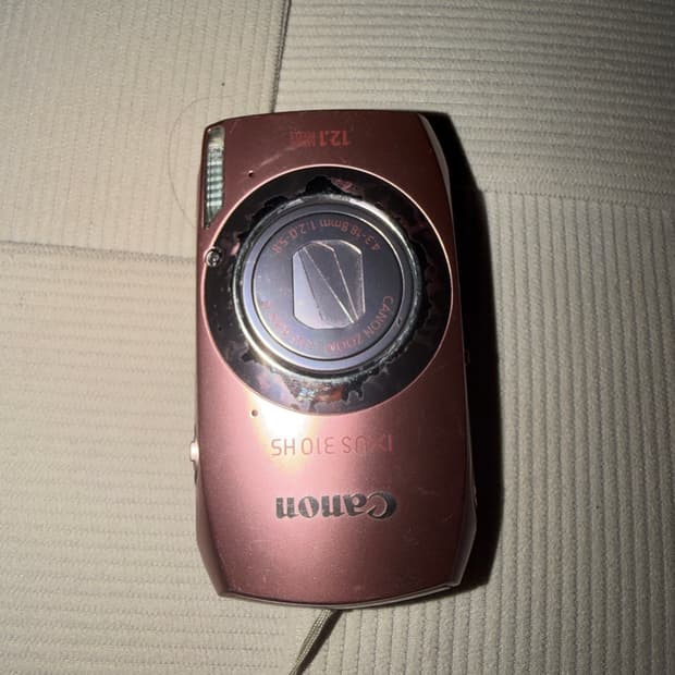 캐논 ixus310 카메라 핑크