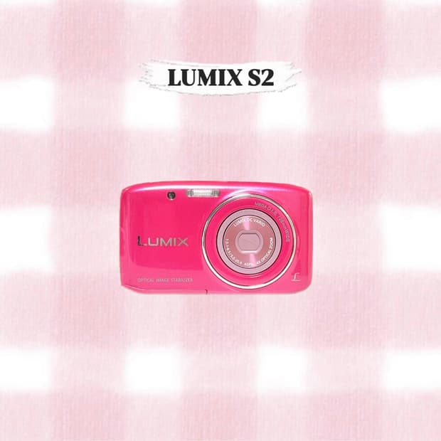 파나소닉 루믹스 S2 핑크 빈티지디카