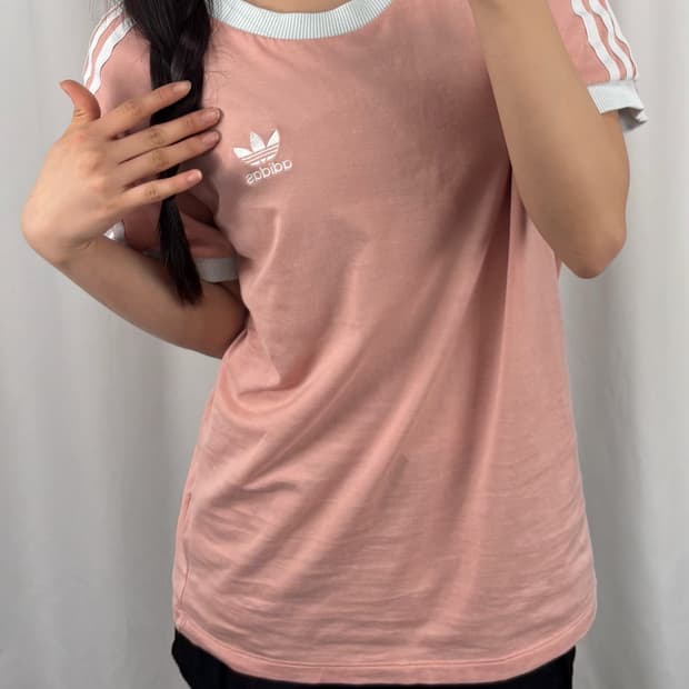 아디다스 핑크 사이드라인 링거티
