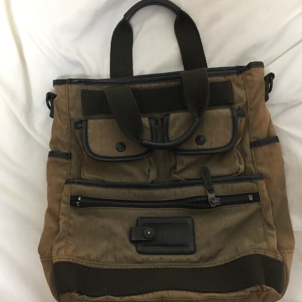 빈티지 브라운 서류 가방