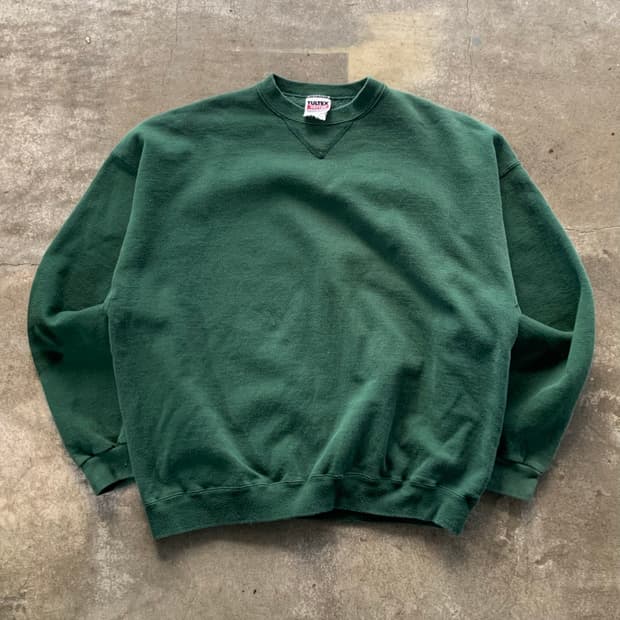 90s TULTEX 애슬레틱 웨이트 튜블러 스웻셔츠